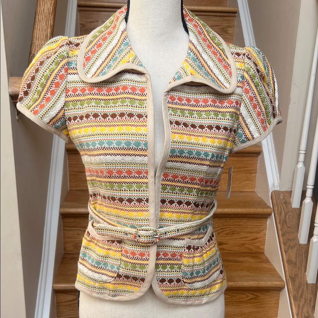 Nanette Lepore Multicolor Striped Top